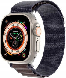 OEM DUX DUCIS pasek GS nylonowy do Apple Watch 42 / 44 / 45 / 49 mm indigo