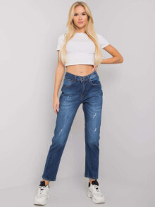 Женские джинсы Factory Price Spodnie jeans-MT-SP-1210-1.62P-ciemny niebieski