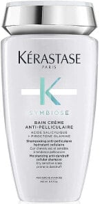 Feuchtigkeitsspendendes Zellular-Anti-Schuppen-Shampoo für trockene und empfindliche Kopfhaut - Kerastase Symbiose Bain Creme Anti-Pelliculaire