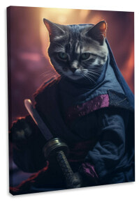 Leinwandbild Cat Warrior III