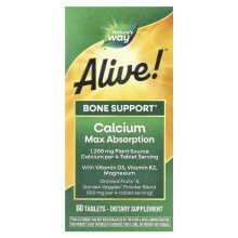 Alive! Calcium Max Absorption, 180 Tablets