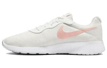 Nike Tanjun Refine 耐磨透气 低帮 运动休闲鞋 女款 白粉 可回收材料 / Кроссовки Nike Tanjun Refine DR4495-101