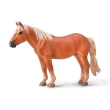 COLLECTA Noriker Chestnut Flax Mare Figure