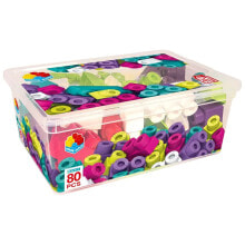 COLOR BLOCK Trendy Container 80 Pieces