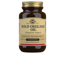 Растительные экстракты и настойки Solgar Wild Oregano Oil  Масло дикого орегано 60 капсул c доставкой
