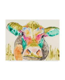 Trademark Global jennifer Goldberger Hifi Cow I Canvas Art - 20