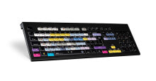 Клавиатуры logickeyboard Astra клавиатура USB Английский Черный, Разноцветный LKB-C4DB-APBH-UK