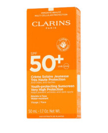 Купить средства для загара и защиты от солнца Clarins: Clarins Sonnenschutz Crème Solaire Jeunesse Très Haute Protection SPF 50+ (50 ml)