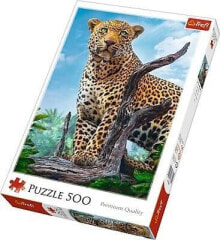 Trefl Puzzle 500 Dziki lampart