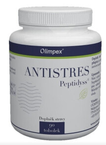 Витамины и БАДы для нервной системы olimpex s. r. o. Antistress Peptidyss Комплекс с витамином С для улучшения умственной и физической активности 90 капсул и