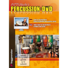 Voggenreiter Pitti Hecht's Percussion DVD deutsch / englisch