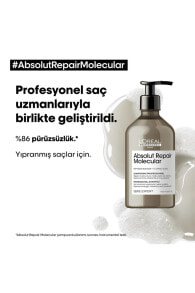 Loreal Professionnel t Absolut Repair Molecular Tüm Yıpranmış Saçlar İçin Arındırıcı Şampuan 500 ML