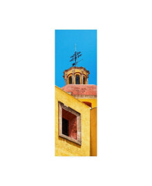 Trademark Global philippe Hugonnard Viva Mexico 2 Yellow Church Facade Canvas Art - 36.5