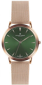 Мужские наручные часы с золотым браслетом Frederic Graff  Grunhorn Rose Gold Mesh FAC-3220R