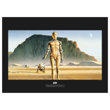 Wandbild Star Wars Droids