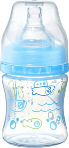 Бутылочка или ниблер для малышей Babyono Butelka antykolkowa szerokootworowa 0m+ 120ml (402/03)