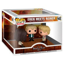 FUNKO POP Moment Attack On Titan Eren Meets Reiner Figure