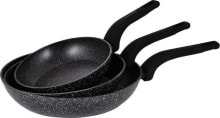 Klausberg frying pan set 20 24 28cm 3pcs.