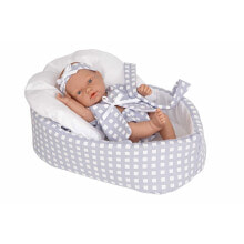 MUÑECAS ARIAS Elegance 26 cm Pillines With Carrycot With Bag baby doll