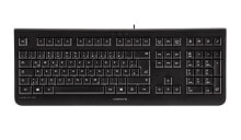 Клавиатуры CHERRY KC 1000 клавиатура USB Венгерский Черный JK-0800HU-2