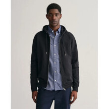 GANT Reg Tonal Shield Full Zip Sweatshirt