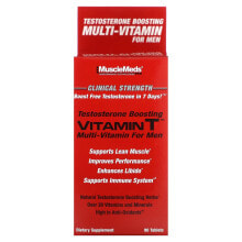 Vitamin T, Testosterone Boosting Multi-Vitamin For Men, 90 Tablets