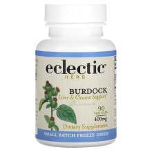 Eclectic Institute, Freeze Dried Fresh, Burdock, 480 mg, 90 Veg Caps