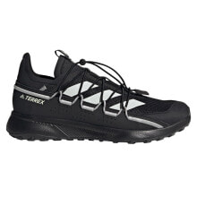 Мужская спортивная обувь для треккинга Мужские кроссовки спортивные треккинговые черные текстильные низкие демисезонные Adidas Terrex Voyager 21