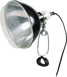 Trixie Lamp with clamp black with a protective net 21cm 250W