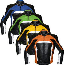 Мотокуртки Кожаная мотоциклетная куртка German Wear