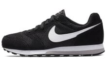 Nike MD Runner 2 低帮 跑步鞋 GS 黑白 / Обувь спортивная Nike MD Runner 2 GS 807316-001