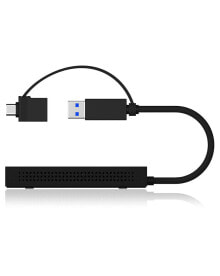 ICY BOX IB-SPL1029AC USB Type-A/USB Type-C 2 x HDMI Черный 61007