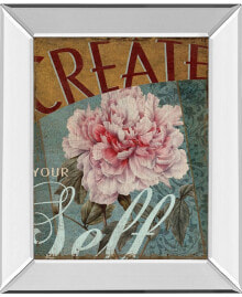 Create Yourself by Kelly Donovan Mirror Framed Print Wall Art, 22