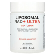 Codeage, Liposomal NAD+ Ultra Centurion, 90 Capsules