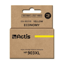 Купить картриджи для принтеров Actis: Картридж с оригинальными чернилами Actis KH-903YR Жёлтый