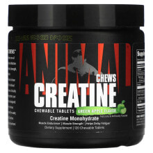 Creatine Chews, Green Apple, 120 Chewable Tablets