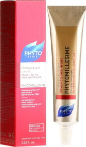 Schützende Reinigungscreme für gefärbtes Haar - Phyto Phytomillesime Cleansing Care Cream