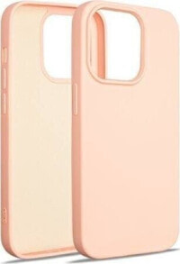 Beline Beline Etui Silicone Xiaomi Poco X3 różowo-złoty/rose gold