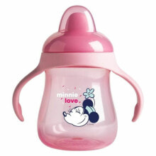 Поильники для малышей тренировочный стакан Disney Minnie Love Розовый (250 ml)
