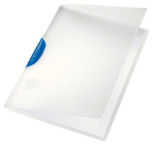 Школьные файлы и папки esselte ColorClip A4 Полипропилен (ПП) Синий, Полупрозрачный 41750035