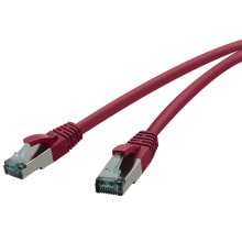 Кабели и разъемы для аудио- и видеотехники Red Cat.6a 3.0m rot Patchkabel S/FTP AWG 27/7 2xRJ45 rot - Cable - Network