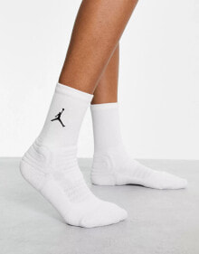 Jordan – Flight – 3er-Pack Crew-Socken in Weiß