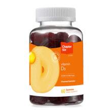 Витамин D Chapter Six Vitamin D3 Витамин D3 10000 МЕ 60 мармеладок