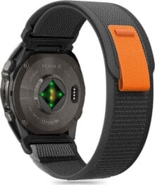 Tech-Protect TECH-PROTECT NYLON GARMIN FENIX 5X / 5X PLUS / 6X / 6X PRO / 7X / 8 (51 MM) BLACK/ORANGE