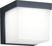 Kinkiet lampa ścienna Yangtze led 330 lumen 13 cm aluminium antracyt