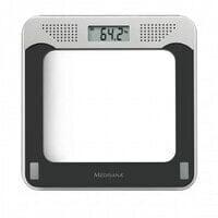 Medisana GmbH Medisana 40448 - Electronic personal scale - 180 kg - 100 g - Black - Grey - kg - Rectangle