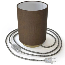 CREATIVE CABLES Posaluce Metal Cylinder Lamp