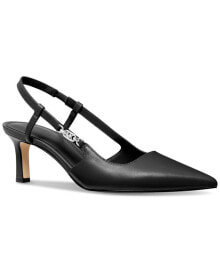 Черные женские туфли на каблуке Michael Kors (Майкл Корс)