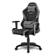 Универсальное игровое кресло Мягкое сиденье Черный, Серый Sharkoon Skiller SGS2 Jr.4044951032341