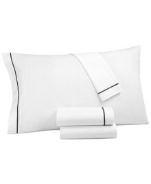 Hotel Collection italian Percale Cotton 4-Pc. Sheet Set, King, Created for Macy's